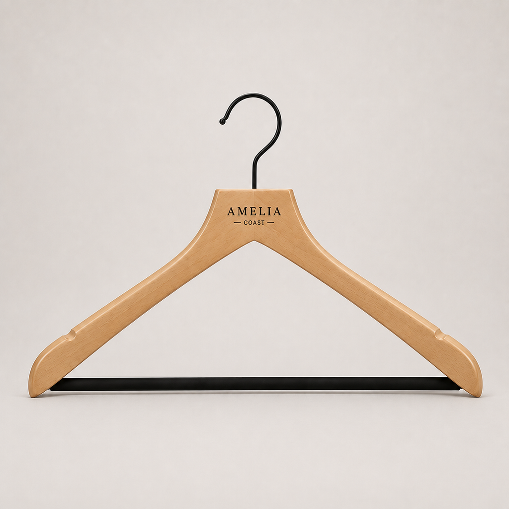 Averyn | Natural Oak Wood Clothes Hanger
