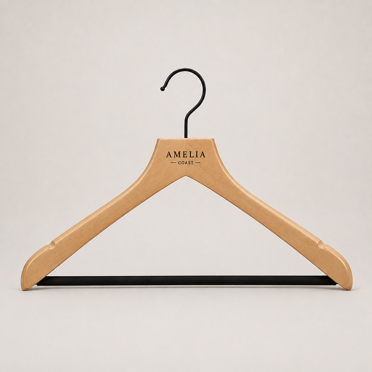 Averyn | Natural Oak Wood Clothes Hanger